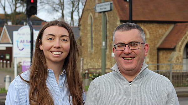 Chelsea Whyte and Ronan McCaughey