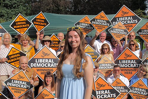 Chelsea Whyte and Lib Dems