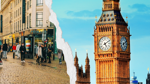 Manchester and London