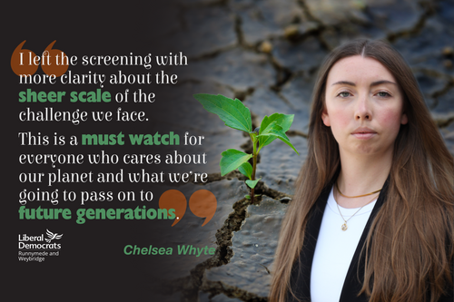 Quote from Chelsea Whyte, Parliamentary Candidate for Runnymede and Weybridge