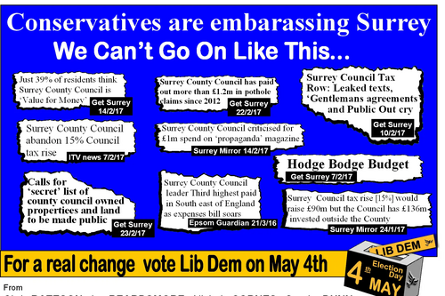 Tories Embarrassing Surrey