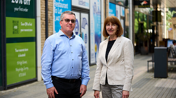 Ronan McCaughey and Jenny Coulon