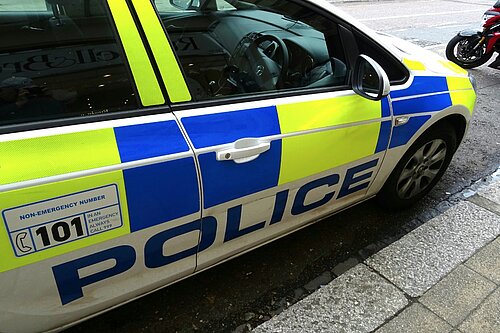 Picture of a police car