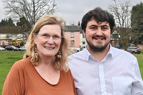 Picture of Karin Rowsell & Guy Russo in Englefield Green