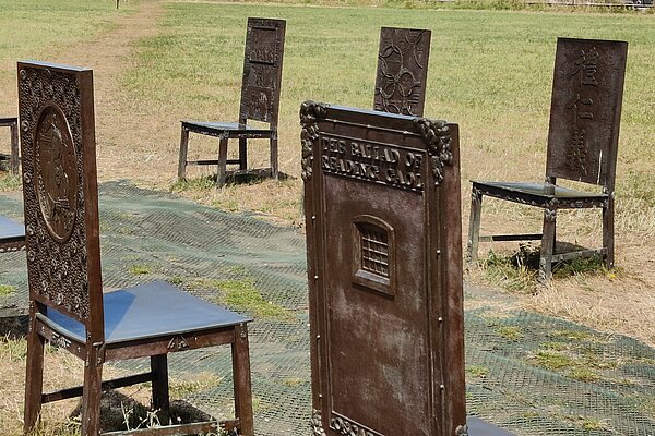 Chairs at Magna Carta Site