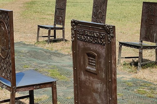Chairs at Magna Carta Site